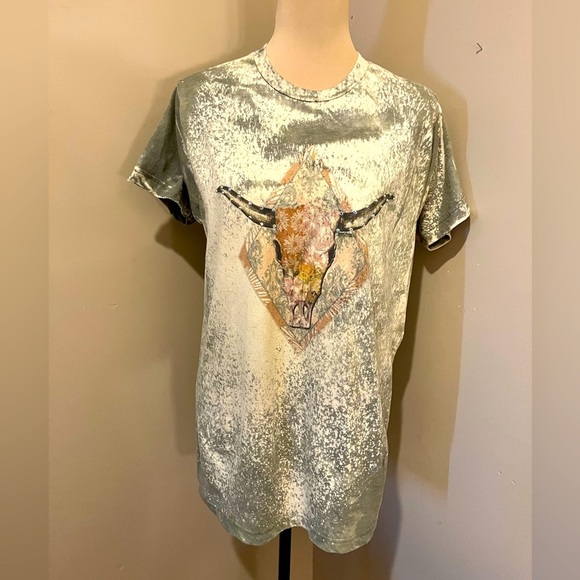 Arrow Tops - Raisin Arrows Western Graphic Stylish Tee, size Medium